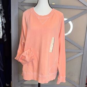 Universal Thread Coral Pink Crewneck Sweatshirt